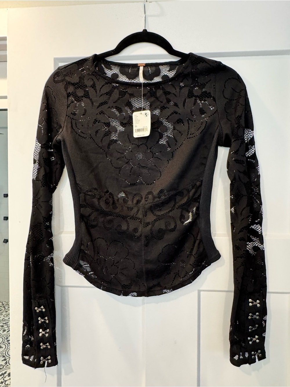 NWT Free People Lace Top
